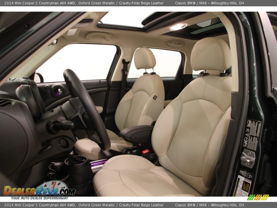 Front Seat of 2014 Mini Cooper S Countryman All4 AWD Photo #6