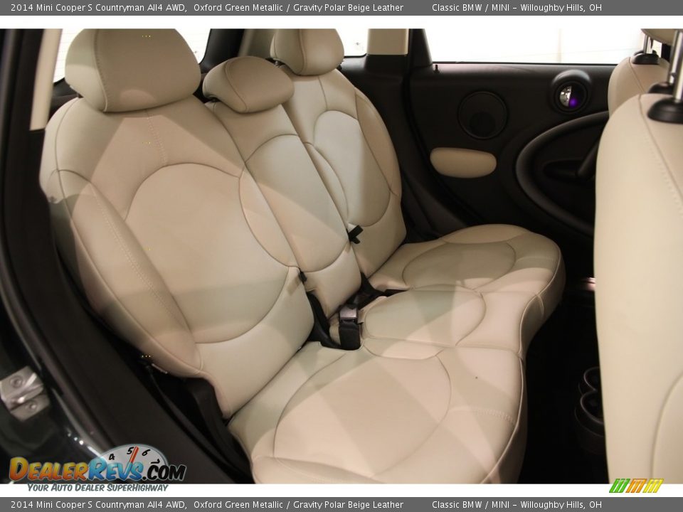 Rear Seat of 2014 Mini Cooper S Countryman All4 AWD Photo #13