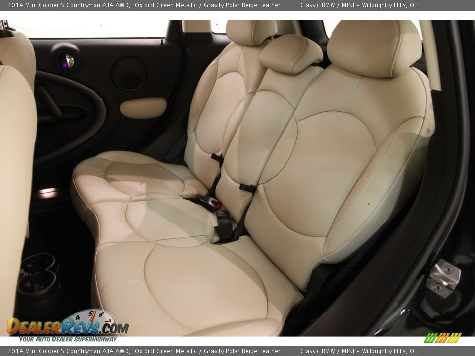 Rear Seat of 2014 Mini Cooper S Countryman All4 AWD Photo #14