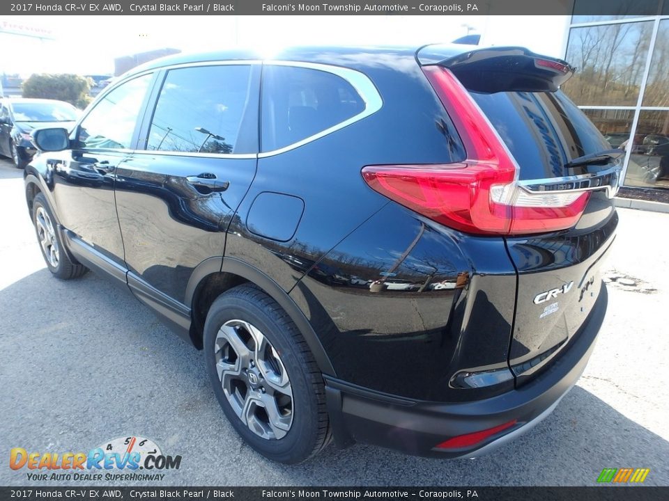 2017 Honda CR-V EX AWD Crystal Black Pearl / Black Photo #2