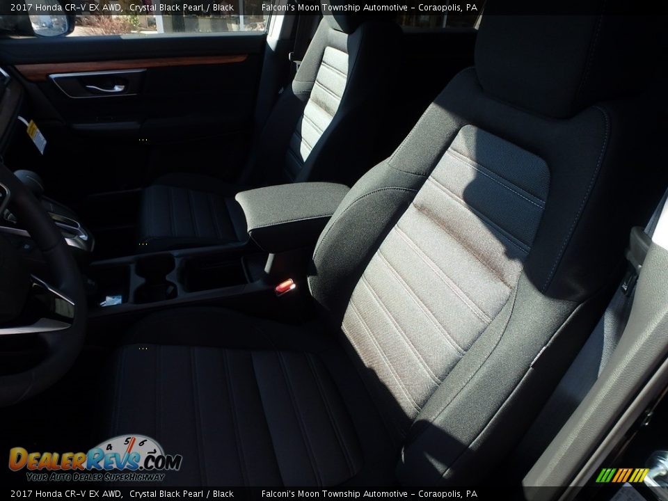 2017 Honda CR-V EX AWD Crystal Black Pearl / Black Photo #8