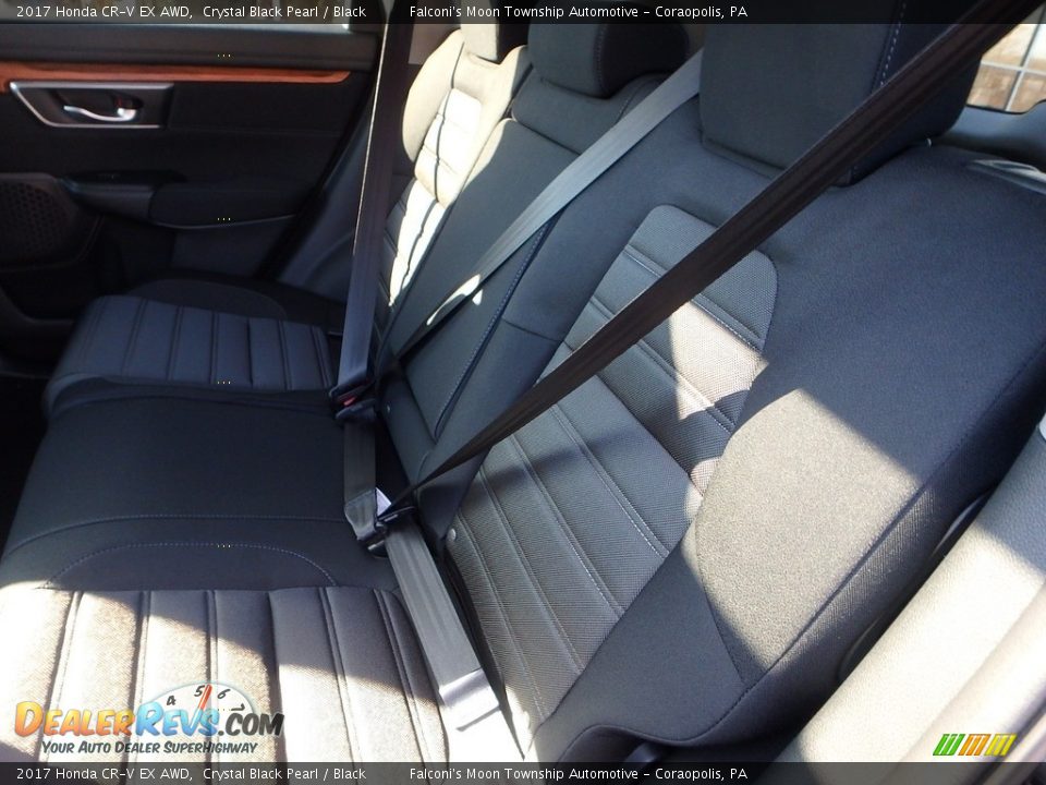 2017 Honda CR-V EX AWD Crystal Black Pearl / Black Photo #9