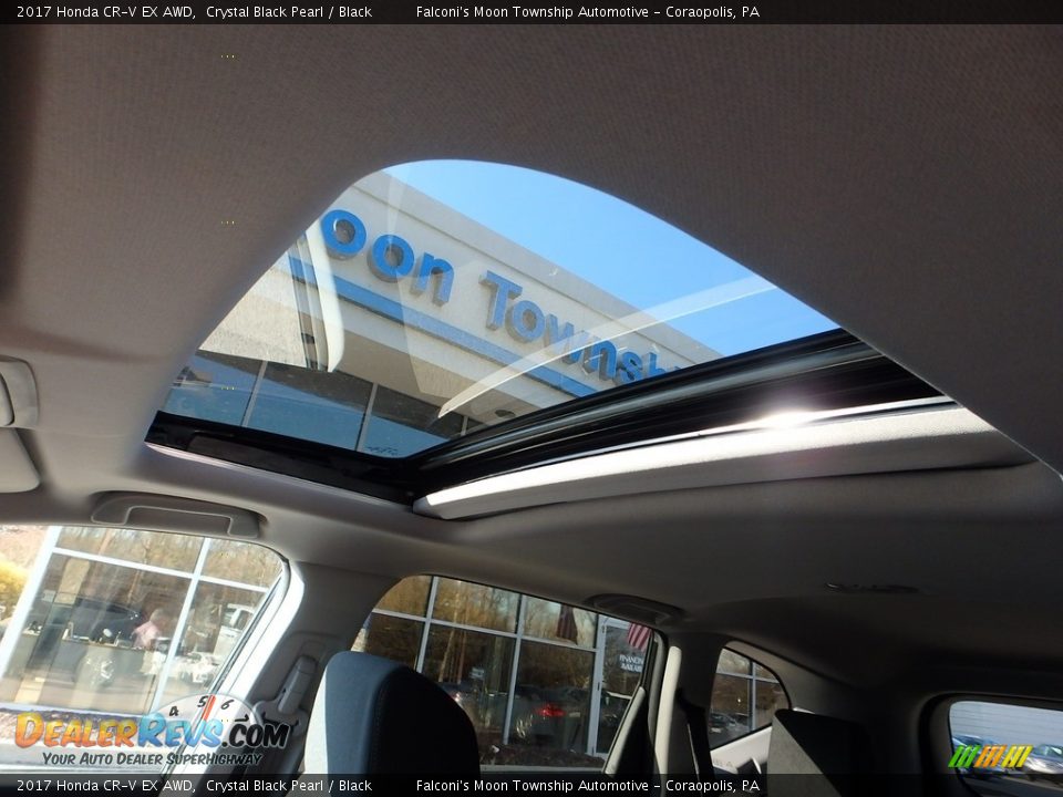 2017 Honda CR-V EX AWD Crystal Black Pearl / Black Photo #12