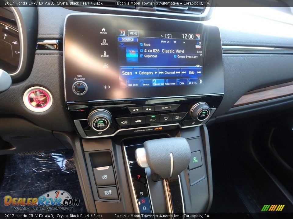 2017 Honda CR-V EX AWD Crystal Black Pearl / Black Photo #13