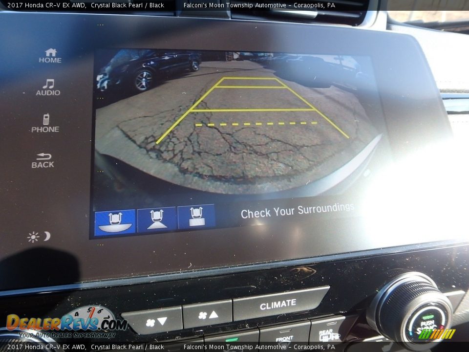 2017 Honda CR-V EX AWD Crystal Black Pearl / Black Photo #15