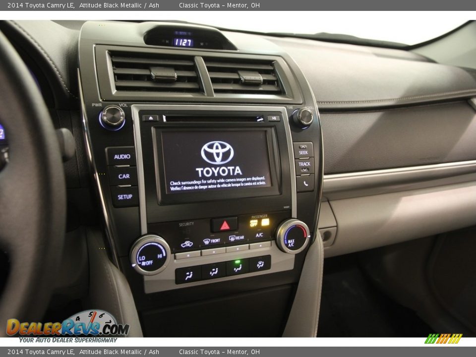 2014 Toyota Camry LE Attitude Black Metallic / Ash Photo #8