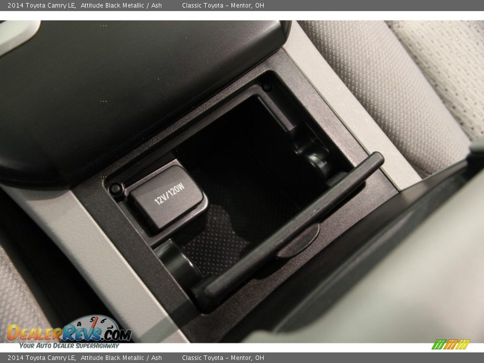 2014 Toyota Camry LE Attitude Black Metallic / Ash Photo #12