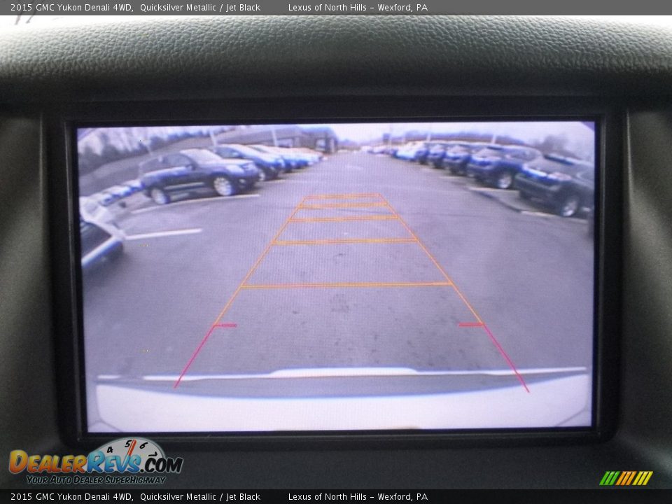 2015 GMC Yukon Denali 4WD Quicksilver Metallic / Jet Black Photo #22