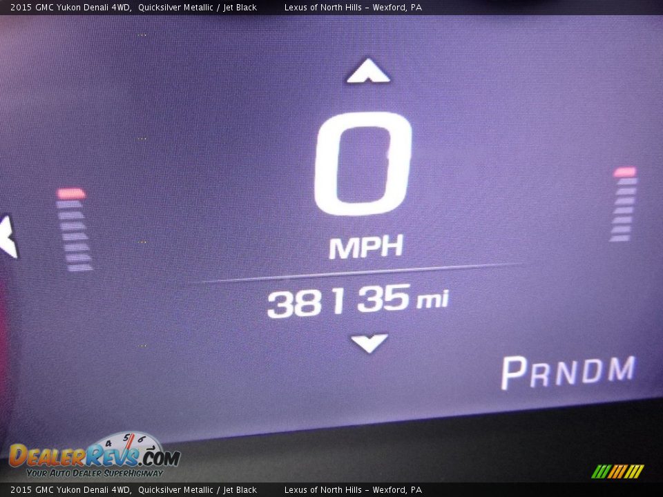 2015 GMC Yukon Denali 4WD Quicksilver Metallic / Jet Black Photo #25