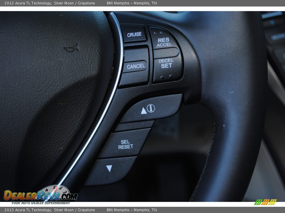 2013 Acura TL Technology Silver Moon / Graystone Photo #15