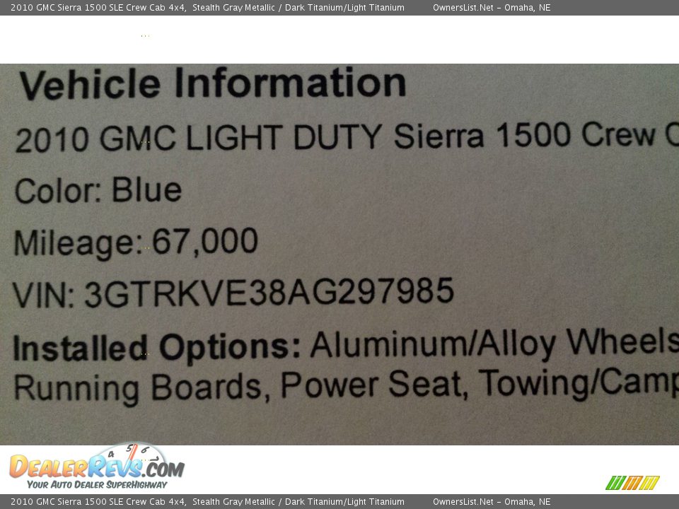 2010 GMC Sierra 1500 SLE Crew Cab 4x4 Stealth Gray Metallic / Dark Titanium/Light Titanium Photo #24