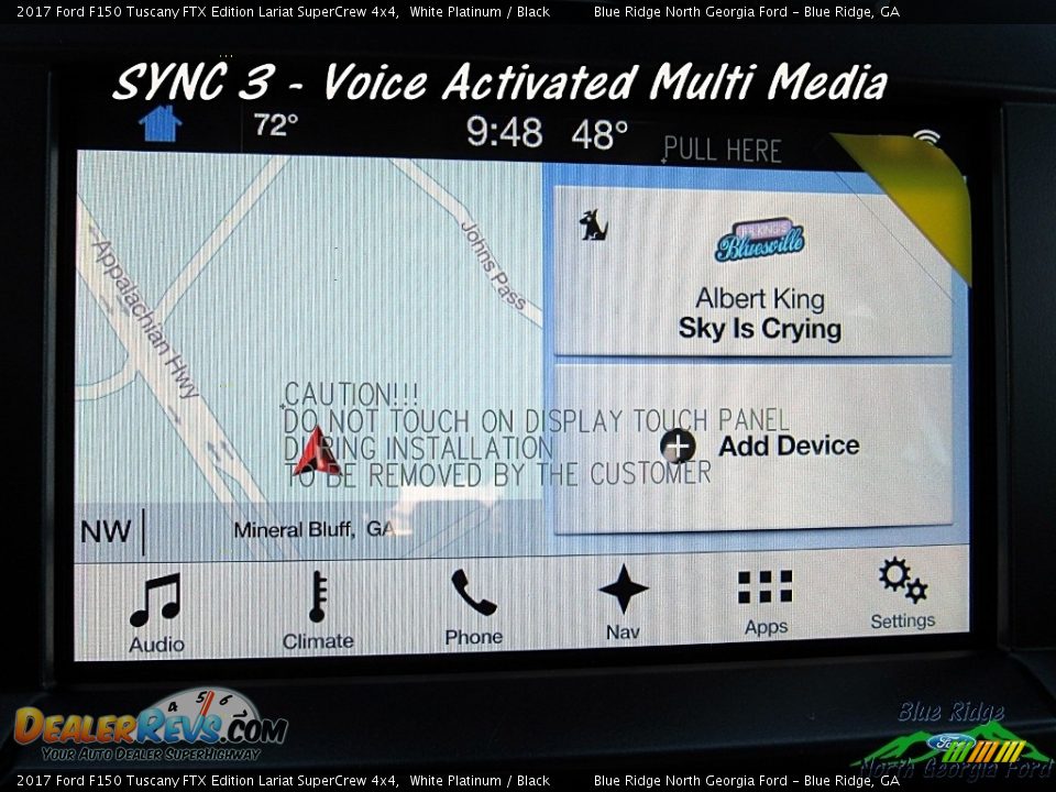 2017 Ford F150 Tuscany FTX Edition Lariat SuperCrew 4x4 White Platinum / Black Photo #20