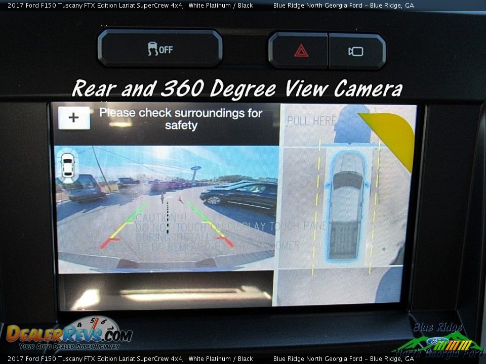 2017 Ford F150 Tuscany FTX Edition Lariat SuperCrew 4x4 White Platinum / Black Photo #21