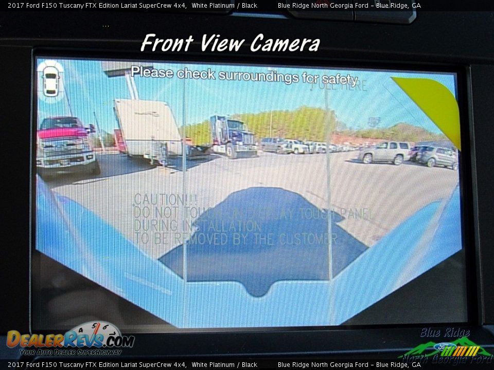 2017 Ford F150 Tuscany FTX Edition Lariat SuperCrew 4x4 White Platinum / Black Photo #22