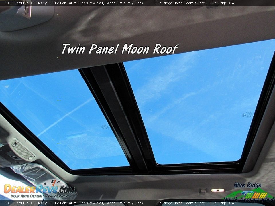 2017 Ford F150 Tuscany FTX Edition Lariat SuperCrew 4x4 White Platinum / Black Photo #25