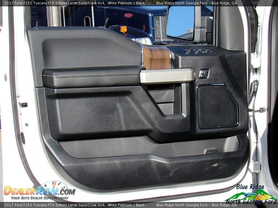 2017 Ford F150 Tuscany FTX Edition Lariat SuperCrew 4x4 White Platinum / Black Photo #31