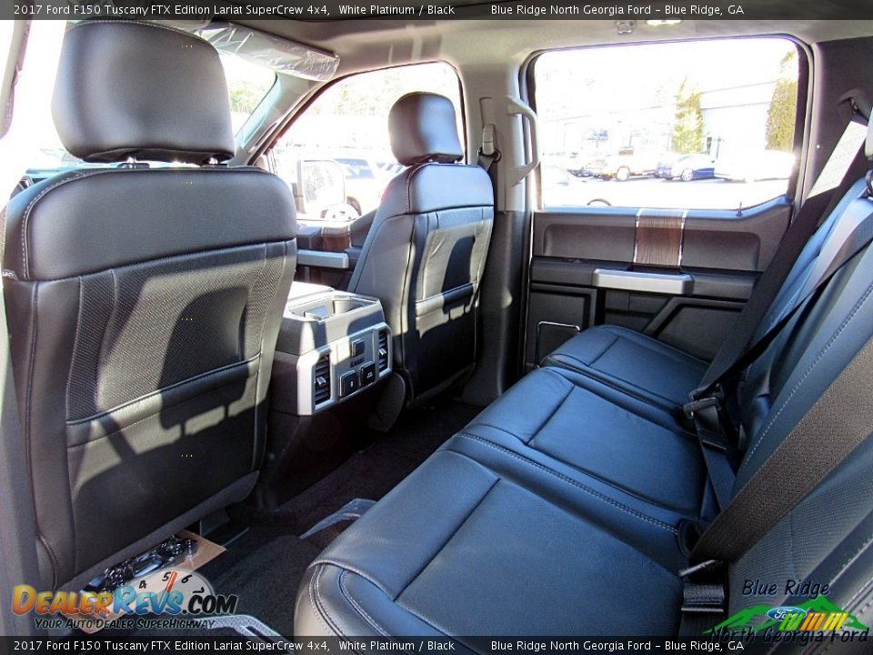 2017 Ford F150 Tuscany FTX Edition Lariat SuperCrew 4x4 White Platinum / Black Photo #34