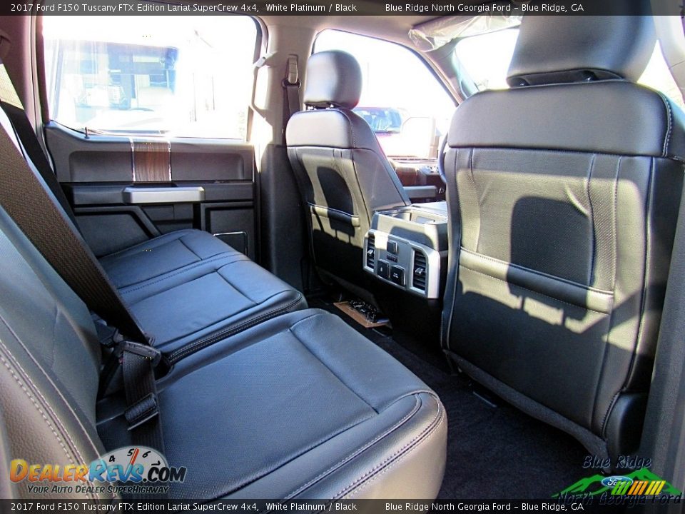 2017 Ford F150 Tuscany FTX Edition Lariat SuperCrew 4x4 White Platinum / Black Photo #35
