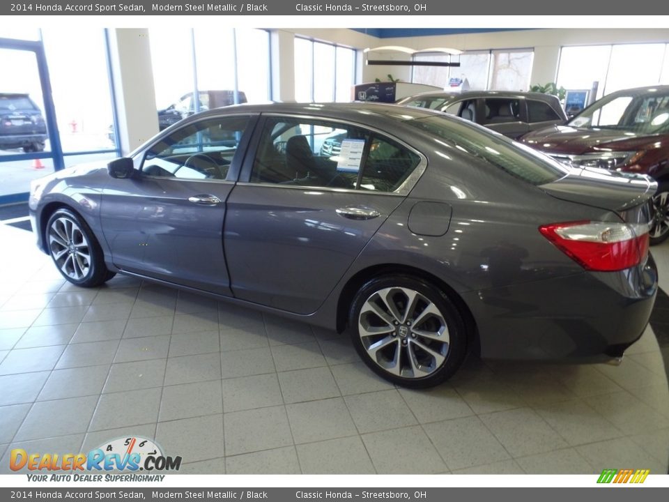 2014 Honda Accord Sport Sedan Modern Steel Metallic / Black Photo #2