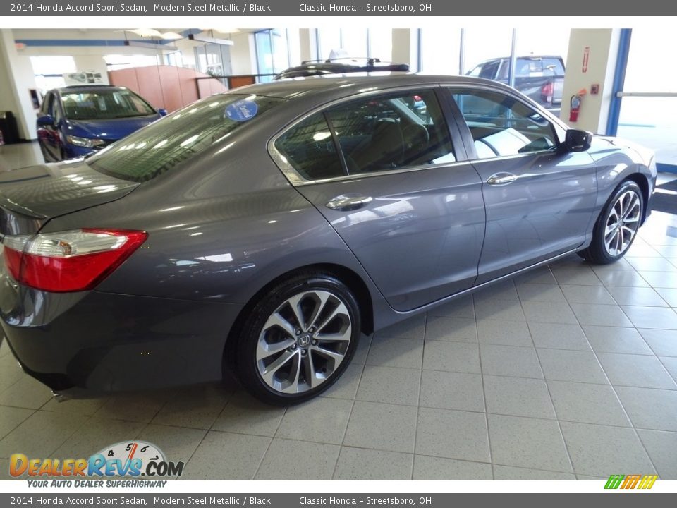 2014 Honda Accord Sport Sedan Modern Steel Metallic / Black Photo #3