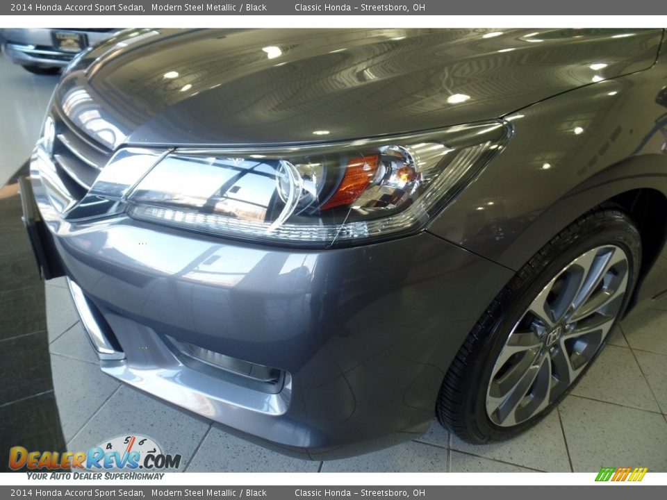 2014 Honda Accord Sport Sedan Modern Steel Metallic / Black Photo #5