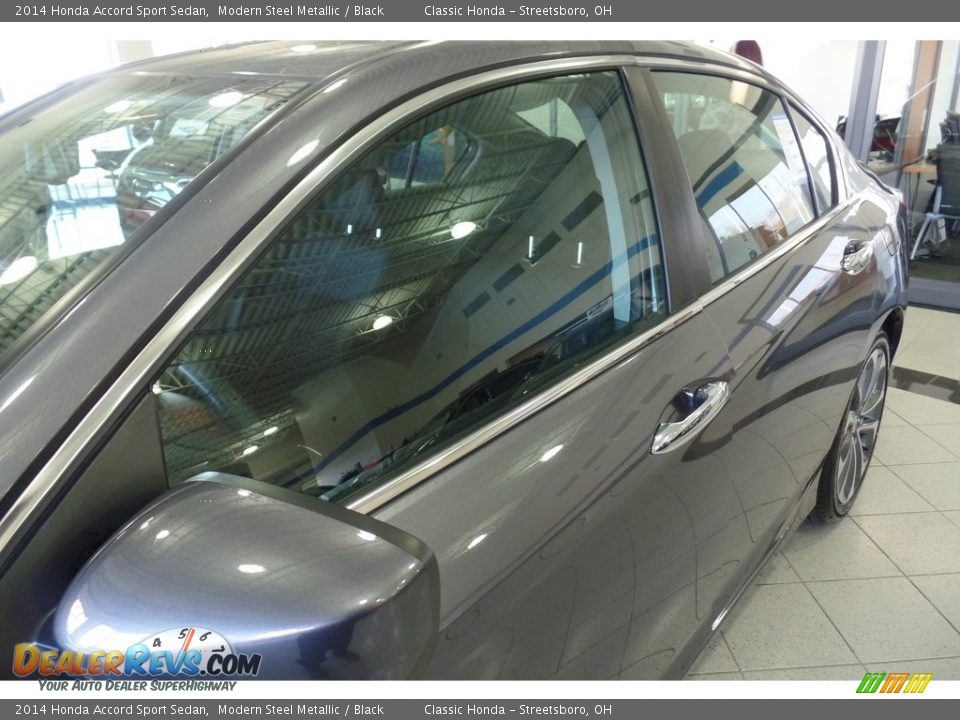 2014 Honda Accord Sport Sedan Modern Steel Metallic / Black Photo #6
