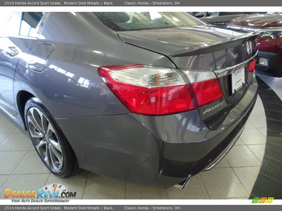 2014 Honda Accord Sport Sedan Modern Steel Metallic / Black Photo #7