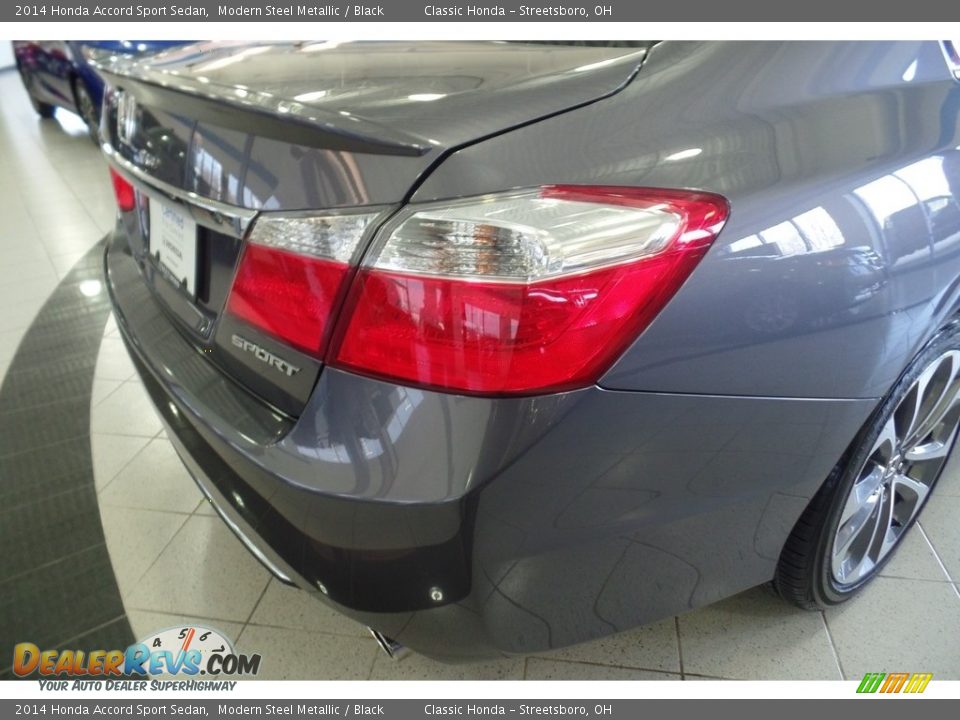 2014 Honda Accord Sport Sedan Modern Steel Metallic / Black Photo #8