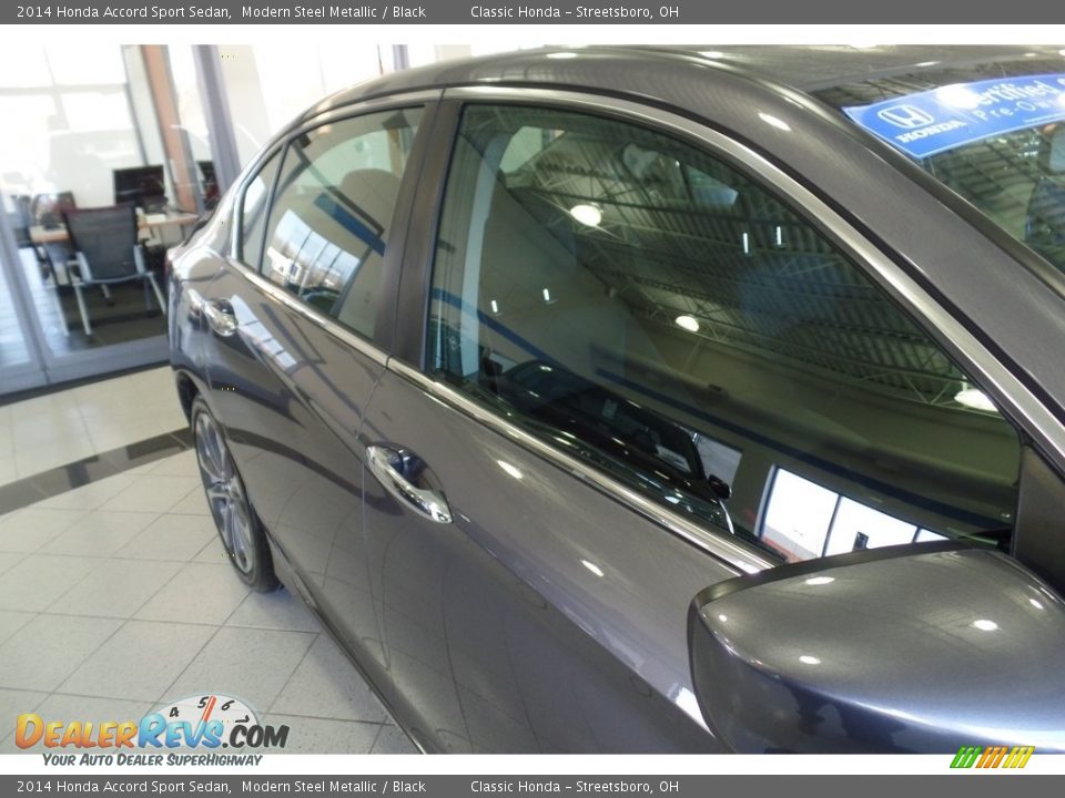 2014 Honda Accord Sport Sedan Modern Steel Metallic / Black Photo #9