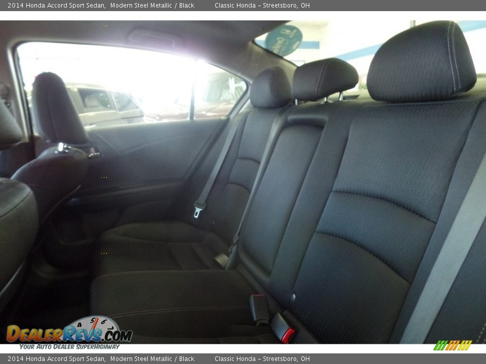 2014 Honda Accord Sport Sedan Modern Steel Metallic / Black Photo #15