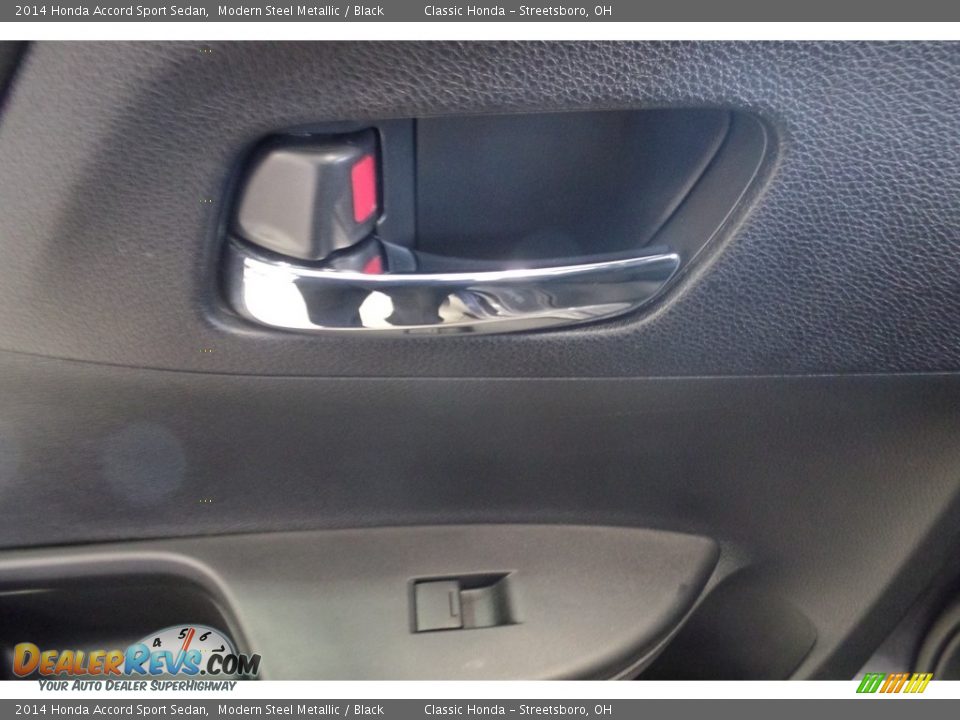 2014 Honda Accord Sport Sedan Modern Steel Metallic / Black Photo #17