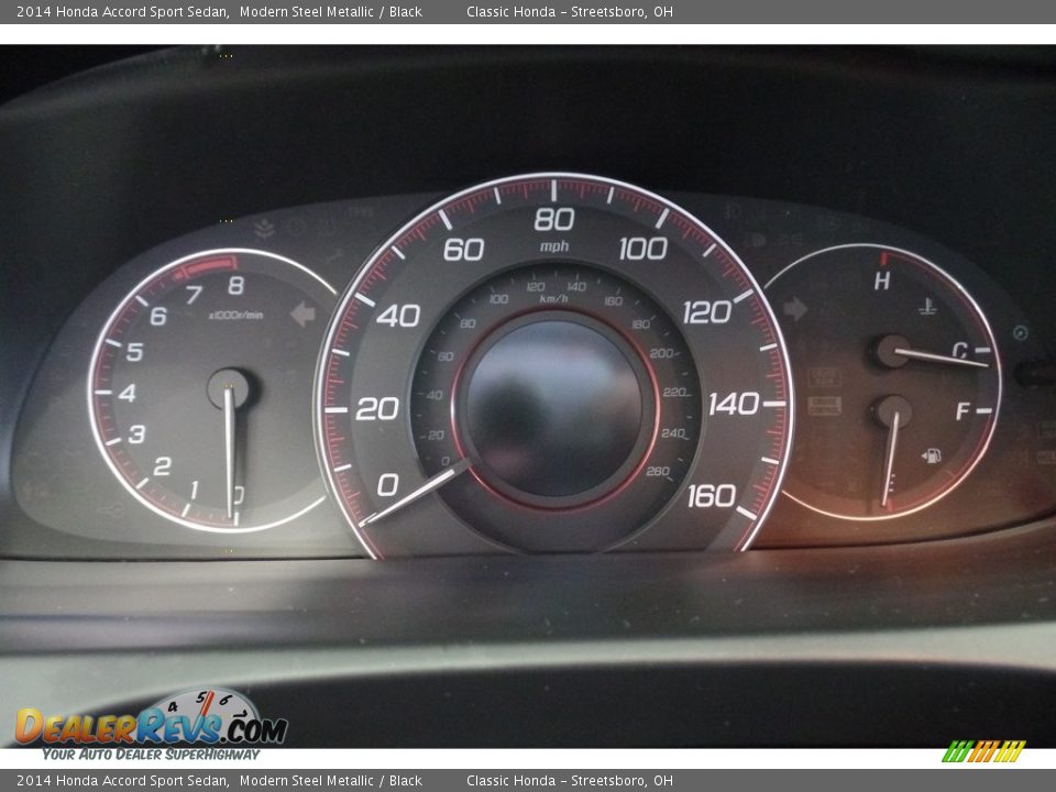 2014 Honda Accord Sport Sedan Modern Steel Metallic / Black Photo #19