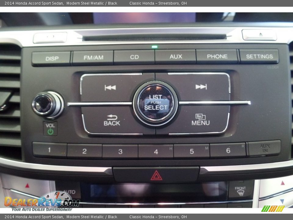 2014 Honda Accord Sport Sedan Modern Steel Metallic / Black Photo #21