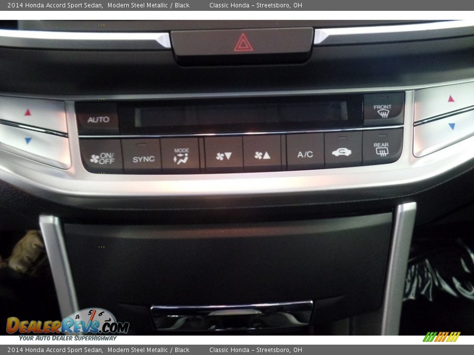 2014 Honda Accord Sport Sedan Modern Steel Metallic / Black Photo #22