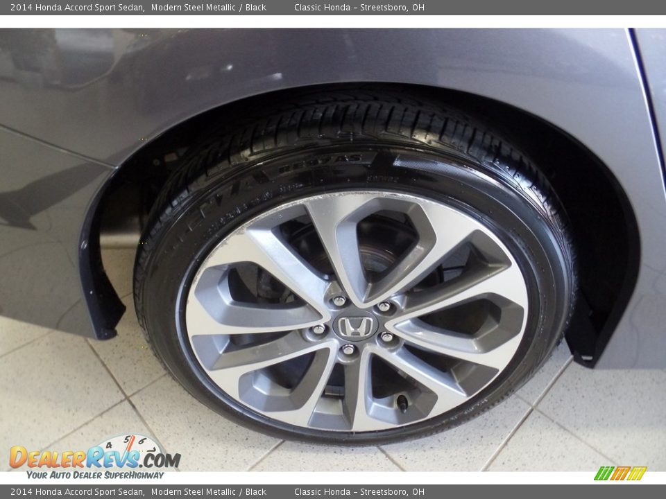 2014 Honda Accord Sport Sedan Modern Steel Metallic / Black Photo #29