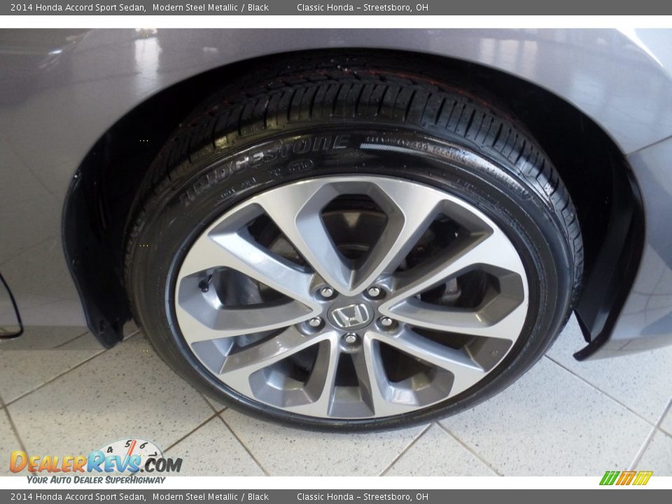 2014 Honda Accord Sport Sedan Modern Steel Metallic / Black Photo #30