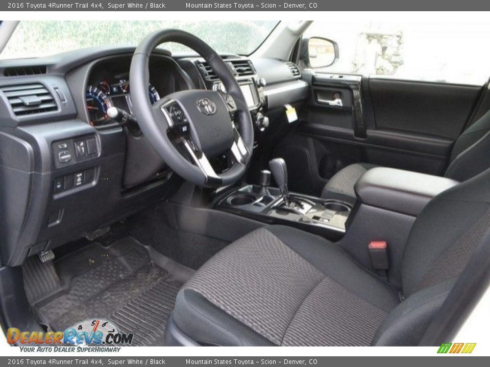 2016 Toyota 4Runner Trail 4x4 Super White / Black Photo #5