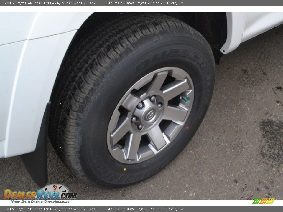 2016 Toyota 4Runner Trail 4x4 Super White / Black Photo #9