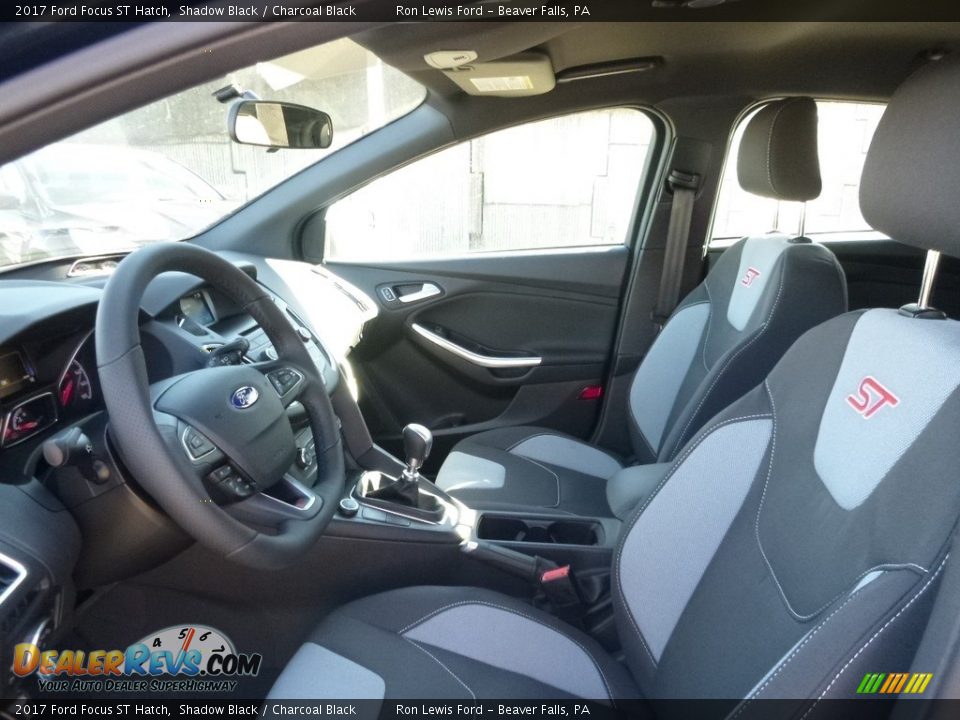 Front Seat of 2017 Ford Focus ST Hatch Photo #11