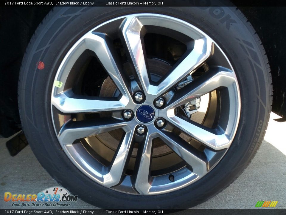 2017 Ford Edge Sport AWD Wheel Photo #12