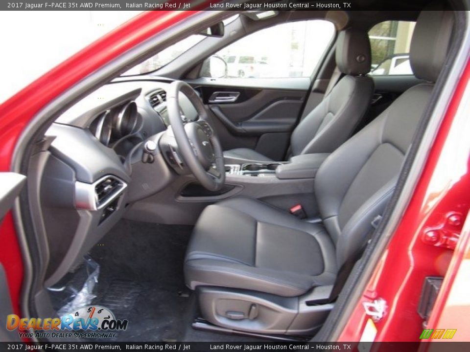 2017 Jaguar F-PACE 35t AWD Premium Italian Racing Red / Jet Photo #3