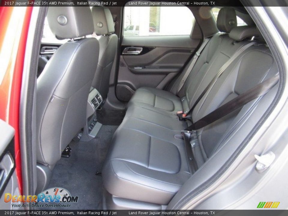 2017 Jaguar F-PACE 35t AWD Premium Italian Racing Red / Jet Photo #5