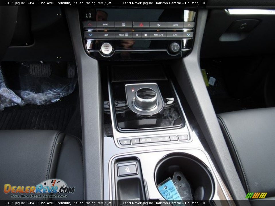 2017 Jaguar F-PACE 35t AWD Premium Italian Racing Red / Jet Photo #19