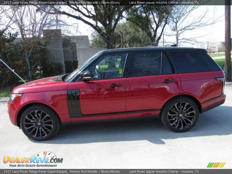 Firenze Red Metallic 2017 Land Rover Range Rover Supercharged Photo #11