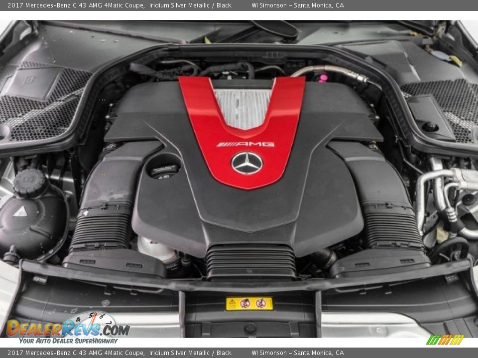 2017 Mercedes-Benz C 43 AMG 4Matic Coupe 3.0 Liter AMG DI biturbo DOHC 24-Valve VVT V6 Engine Photo #9