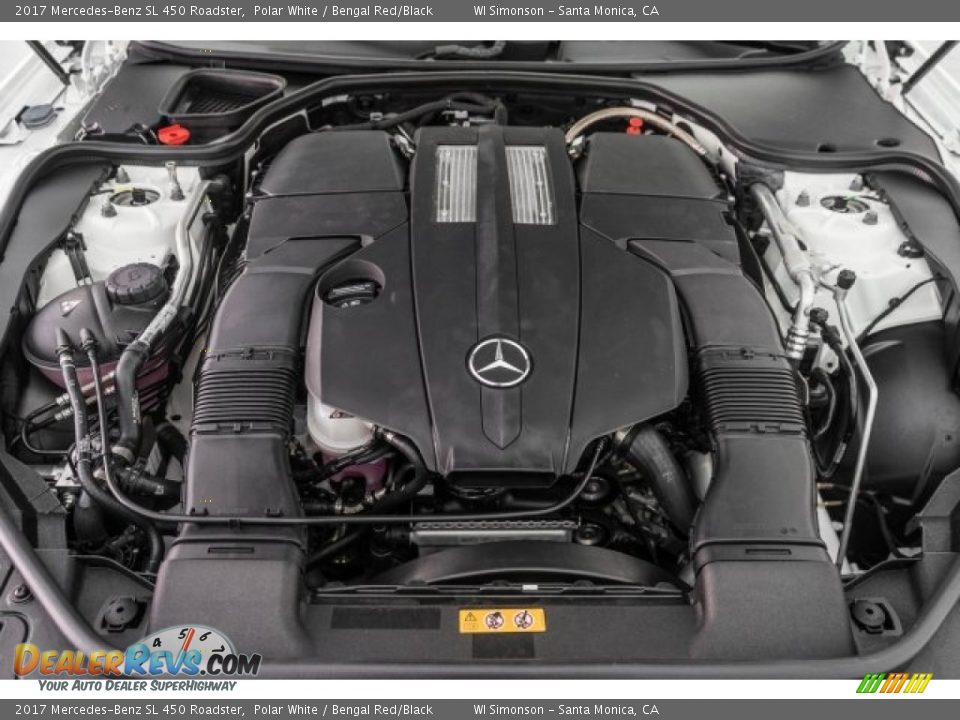 2017 Mercedes-Benz SL 450 Roadster 3.0 Liter DI biturbo DOHC 24-Valve VVT V6 Engine Photo #9