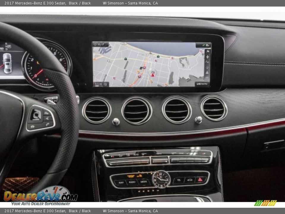 2017 Mercedes-Benz E 300 Sedan Black / Black Photo #8