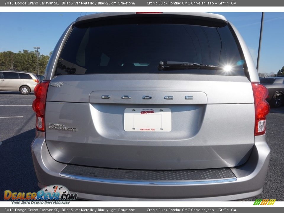2013 Dodge Grand Caravan SE Billet Silver Metallic / Black/Light Graystone Photo #6