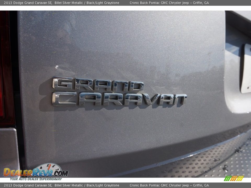 2013 Dodge Grand Caravan SE Billet Silver Metallic / Black/Light Graystone Photo #15