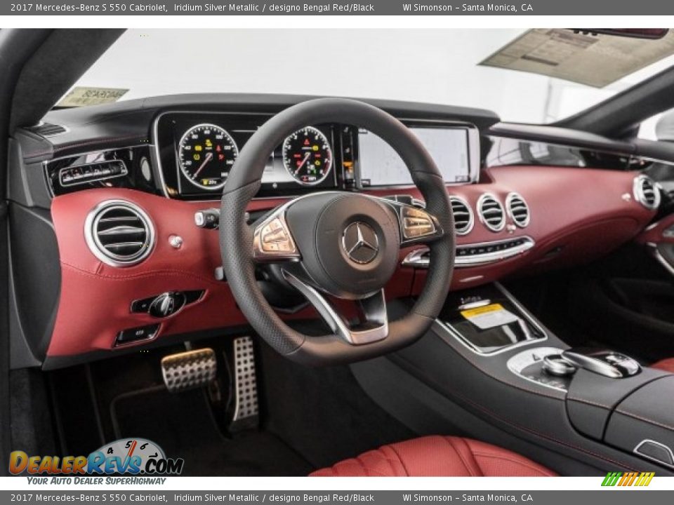 Dashboard of 2017 Mercedes-Benz S 550 Cabriolet Photo #5